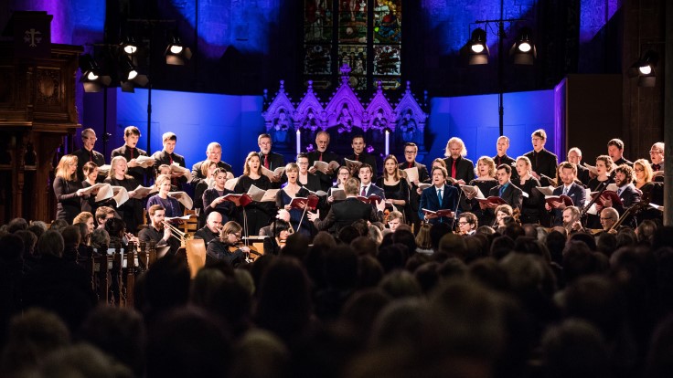 Bergen domkor opnar Kirkeautunnalen med sin jubileumskonsert. Foto: Magnus Skrede