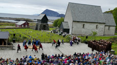 Frå Kinnaspelet. Foto. Sunnivaleia