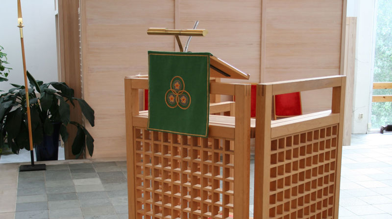 Frå Eidsvåg kyrkje. Foto: Kyrkjebyggdatabasen