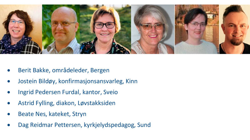 Seks lek tilsette kandidatar til bispedømerådsvalet