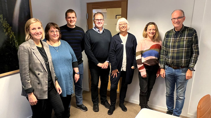 Valrådet i Bjørgvin har ansvar for å godkjenna vallistene til bispedømerådsvalet. Frå venstre Julie Ane Ødegaard Borge (nestleiar), Joy Taylor, Håvard Frøysa (leiar), Arild Steinsland, Tove Sneås Skauge, Eli Beate Presthus Nilsen (vara), Harald Geir Sæther (vara)