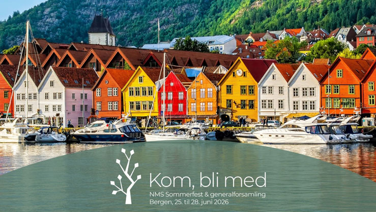 Det norske misjonsselskap, NMS, inviterer kyrkjelydane til generalforsamling i Bergen i slutten av juni.