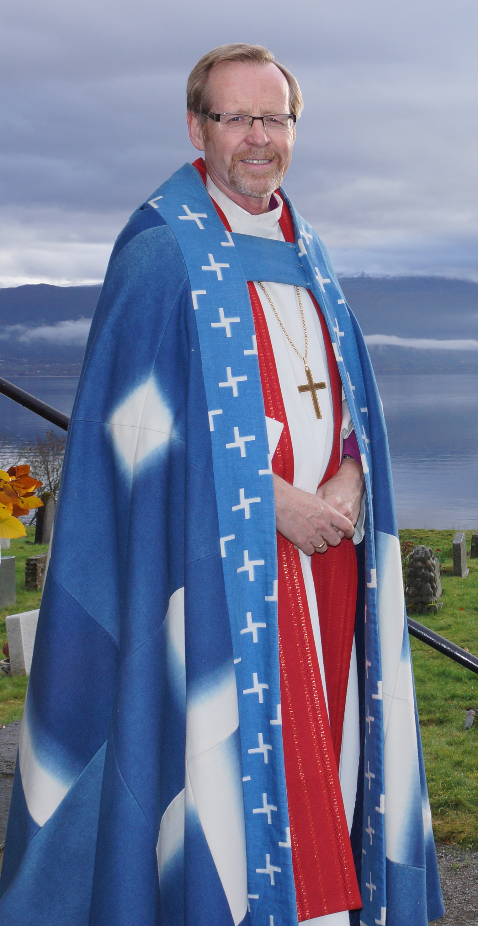 Biskop Halvor Nordhaug i Balestrand. Foto: Jostein Risa