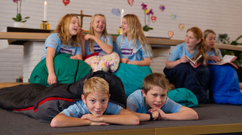 Stor oppslutning og aktivitet i kirken i Borg i 2017