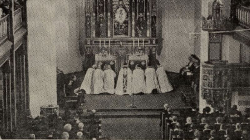 Per Lønningen vigsles til Borgs første biskop (faksimile fra Dagen, 23.mars 1969)