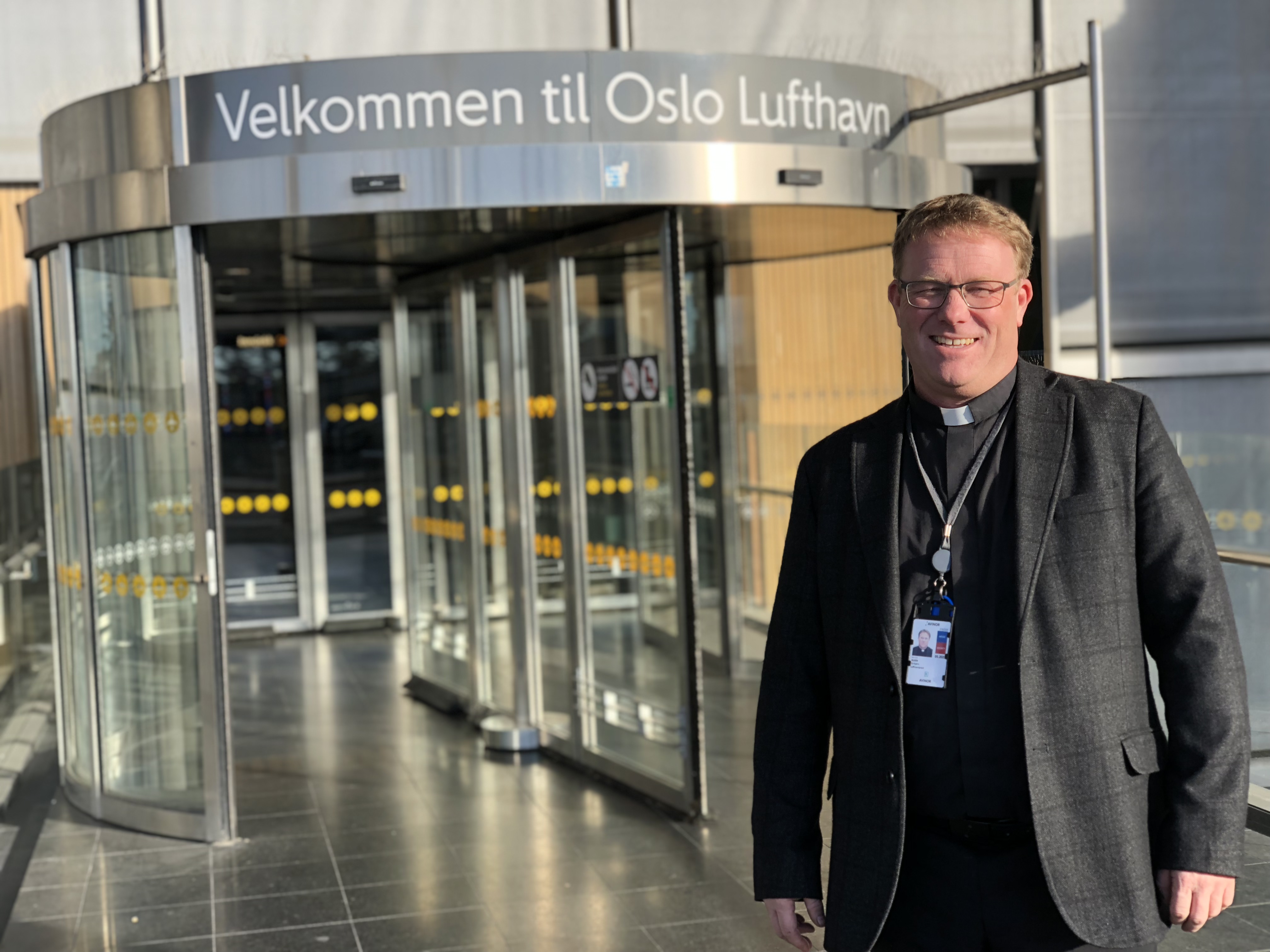 Diakoni på flyplassen