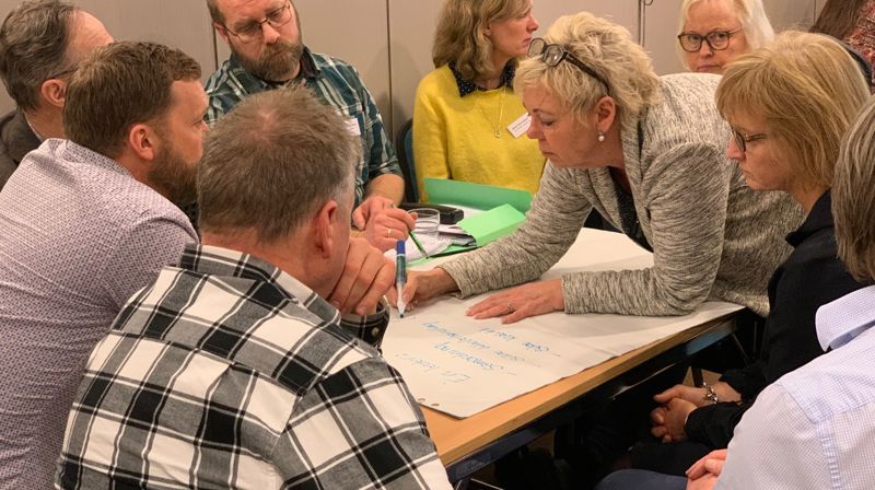 Fra samling for valgte ledere mars 2020