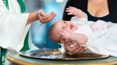 Barnedåp. Foto: Bo Mathise