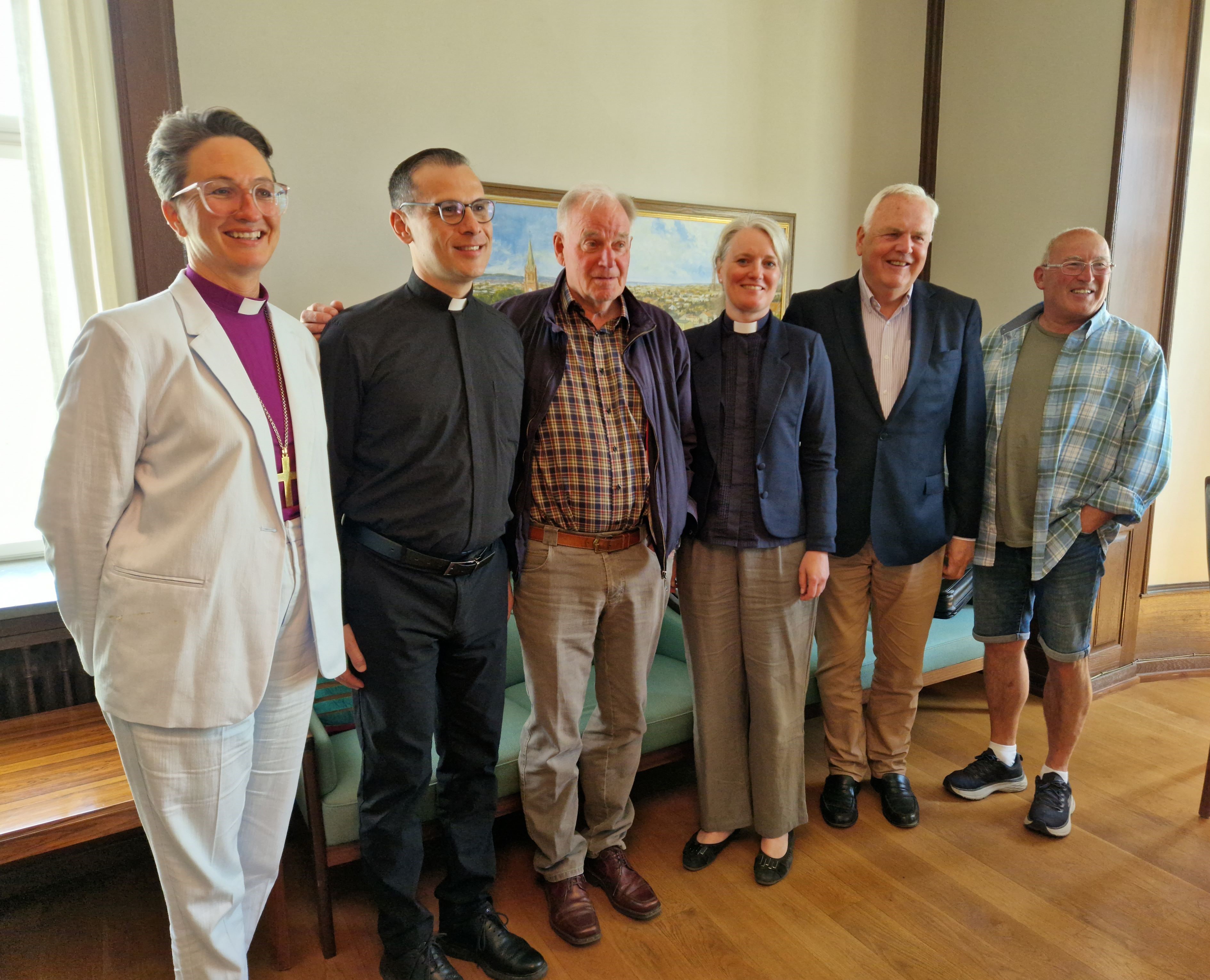 Besøk av Isaac Munther, prest i ELCJHL, høsten 2023