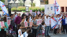 Biskop Sommerfeldt var hedersgjest på markering for forfulgte assyriske kristne