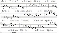 Gregoriansk melodi i kvadratnotasjon