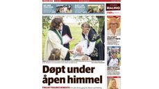 Faksimilie fra Smaalenenes Avis 22.juni.