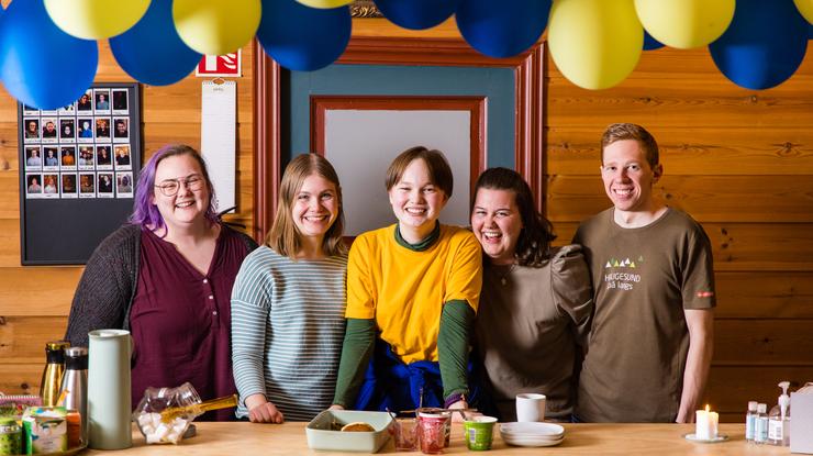 Ungdomskafé for de eldre