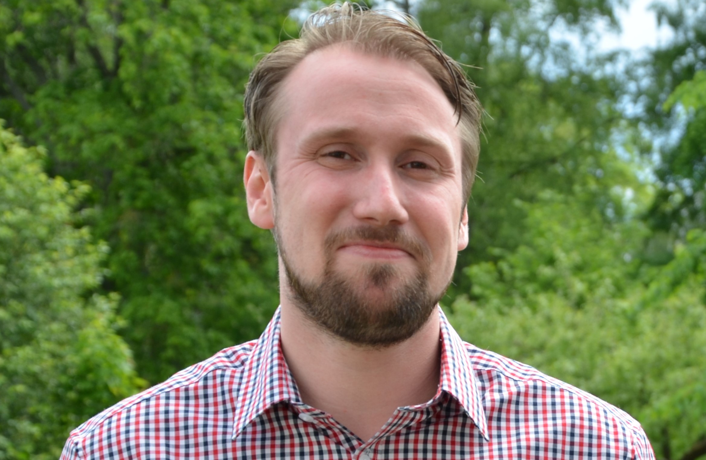 Kenneth Hansen er tilsatt som teologisk rådgiver ved Hamar bispedømmekontor. Foto Liv Torhild Bråthen