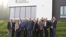 På Forsvarets veteransenter på Bæreia ble biskop og proster møtt av Kåre Lødding, som fortalte om veteransenteret. Ledergruppen ved bispekontoret deltok også på møtet