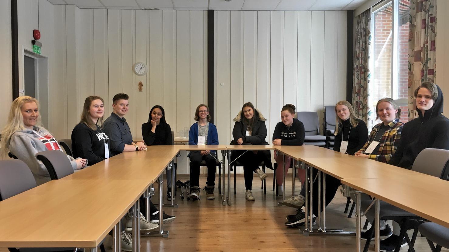 Nyvalgt ungdomsråd i Hamar bispedømme