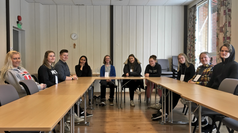 Nyvalgt ungdomsråd i Hamar bispedømme