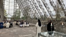 En stemningsfull ettermiddagsstund i Hamardomen. Foto: Britt Agnete Enemo