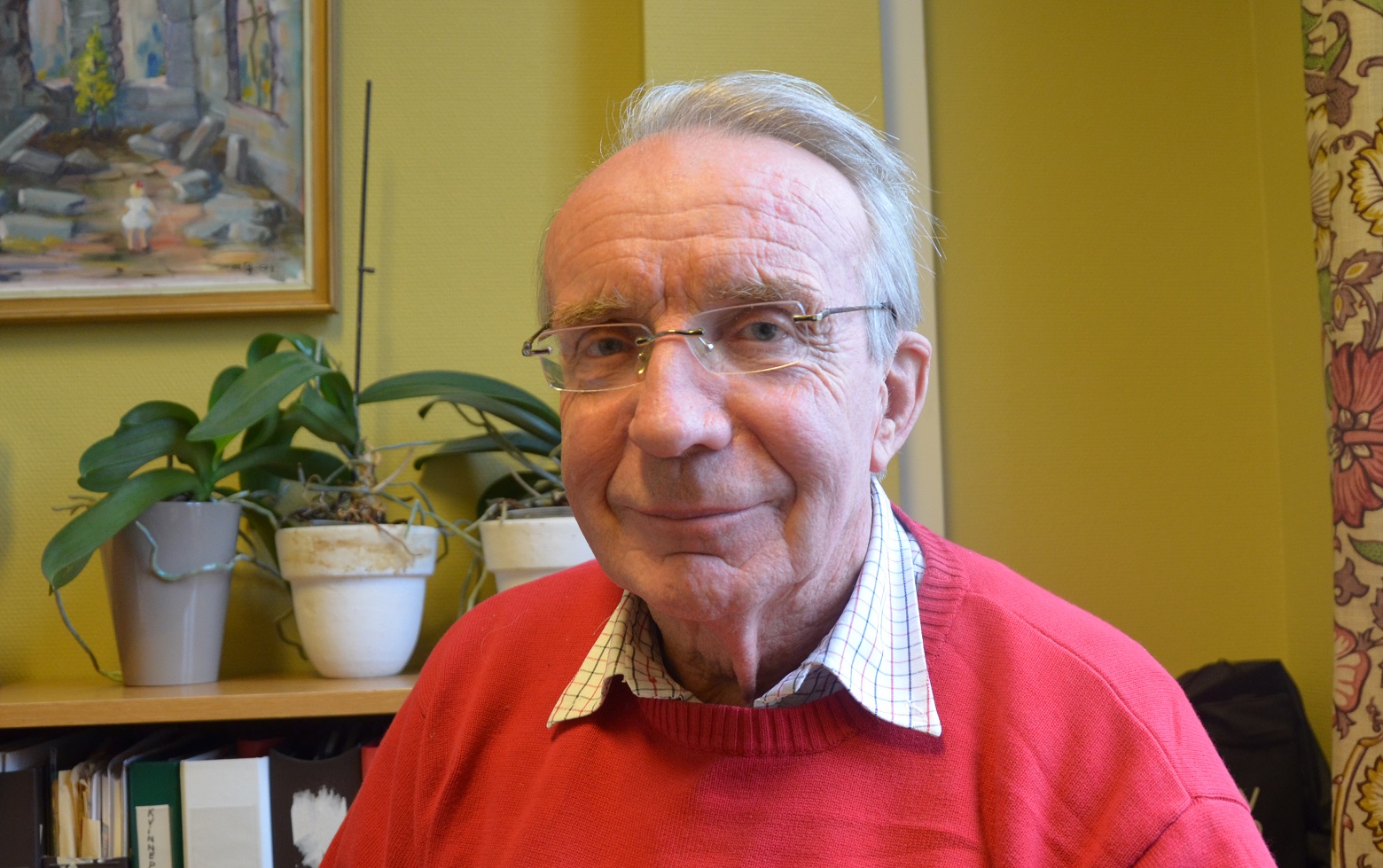 - Den dagen jeg er uberørt må jeg slutt, sier pensjonert sokneprest, Lasse Gran.