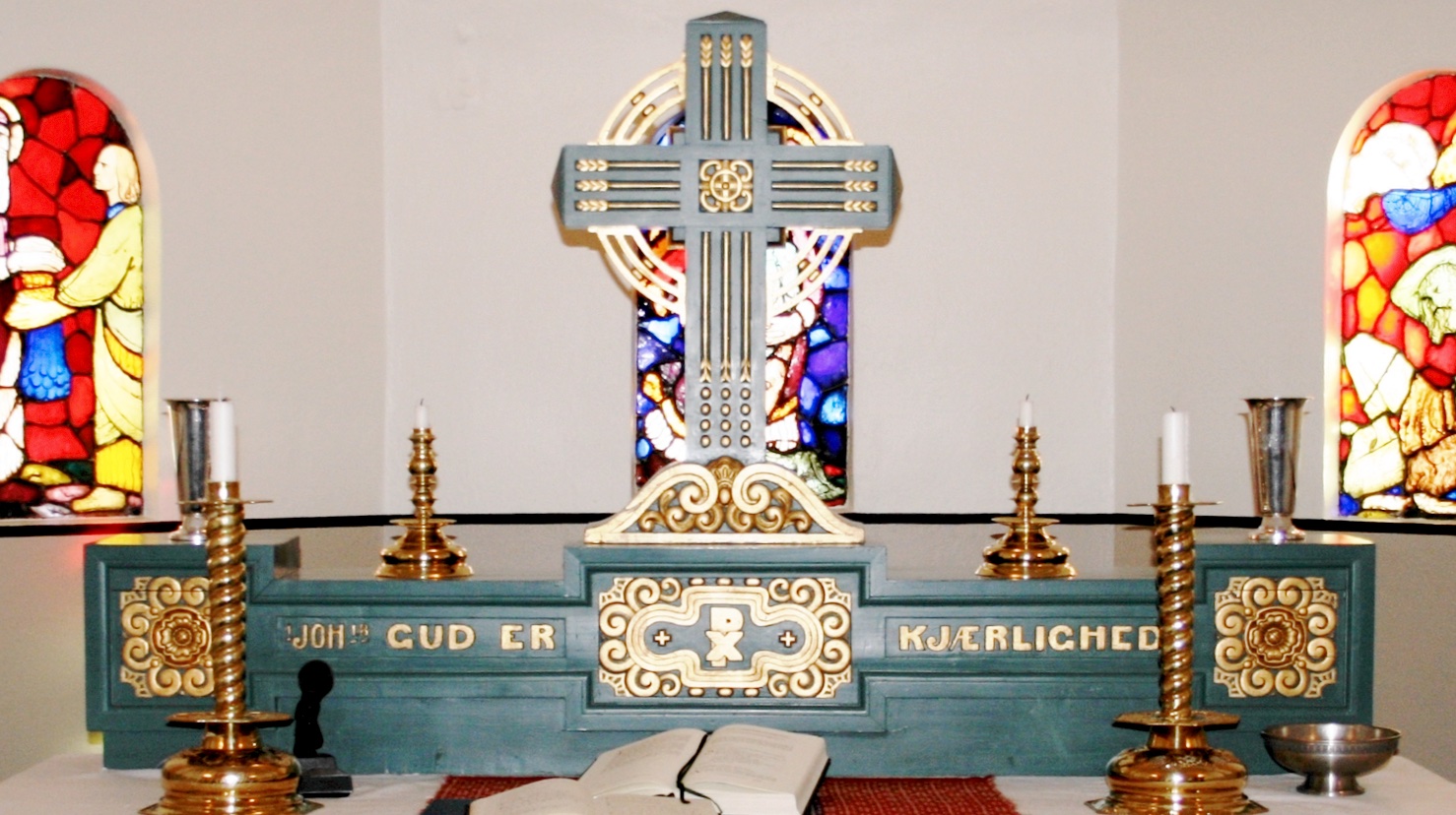 Altertavle fra Lomen kyrkje, Vestre Slidre