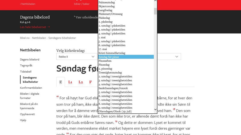 Foto fra bibel.no