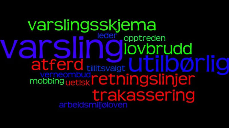 Varsling om kritikkverdige forhold