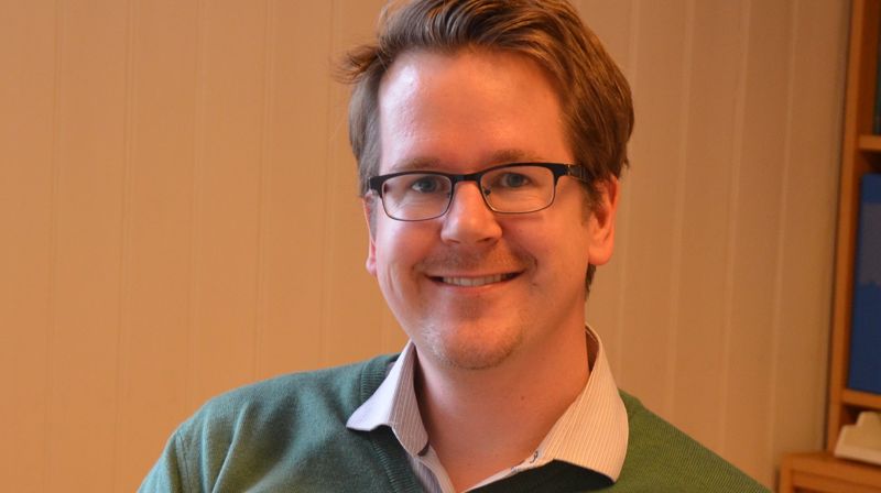 Jan Christian Kielland startet opp i jobben som kirkefagsjef ved Hamar bispedømmekontor 21. august 2017. Hva tenker han nå - etter 60 dager i jobben? Foto: Liv Torhild Bråthen