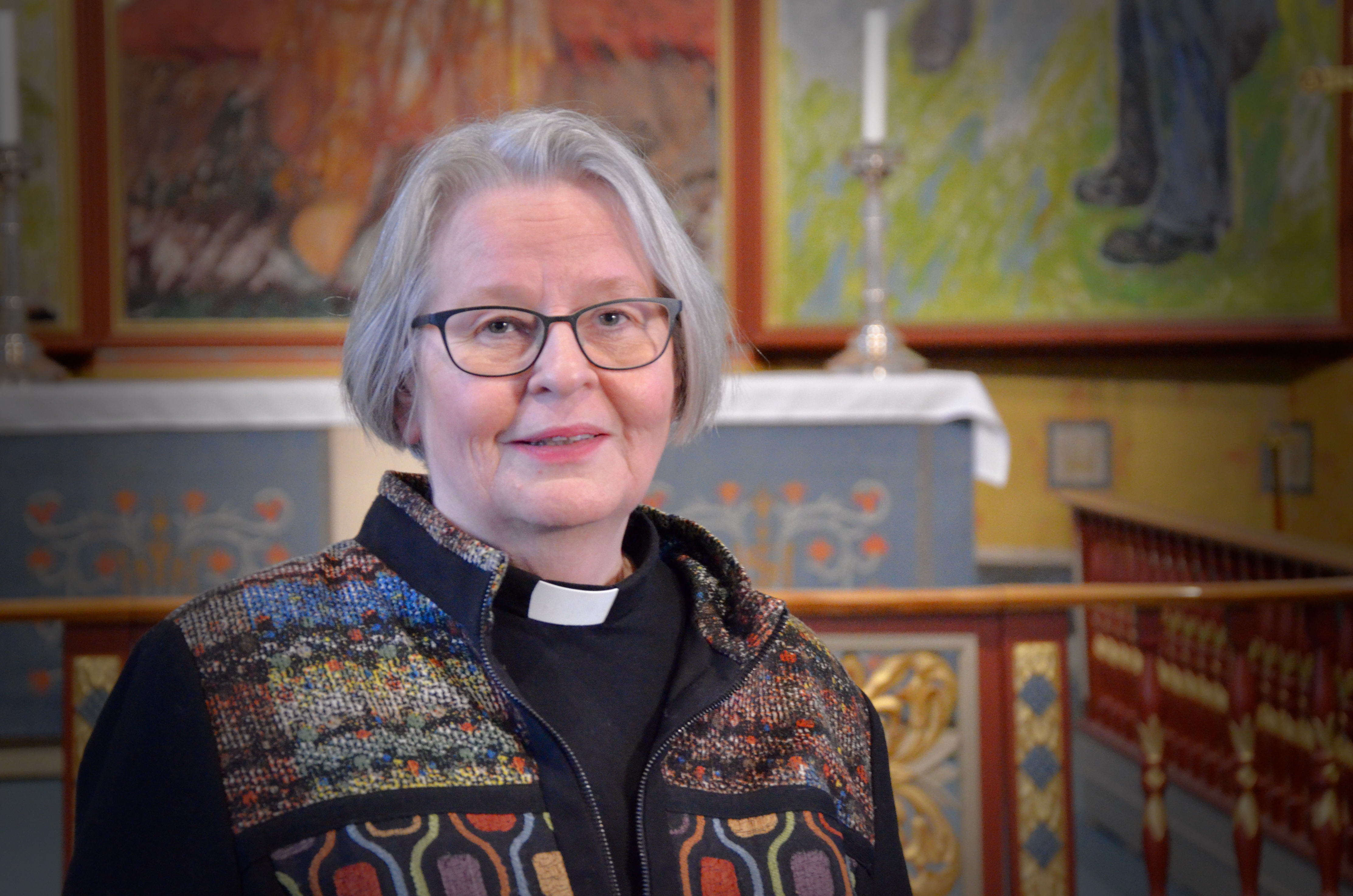 Domprost Kirsten Elisabeth Almås fungerer som biskop i biskopens fravær. Foto: Hamar bispedømme
