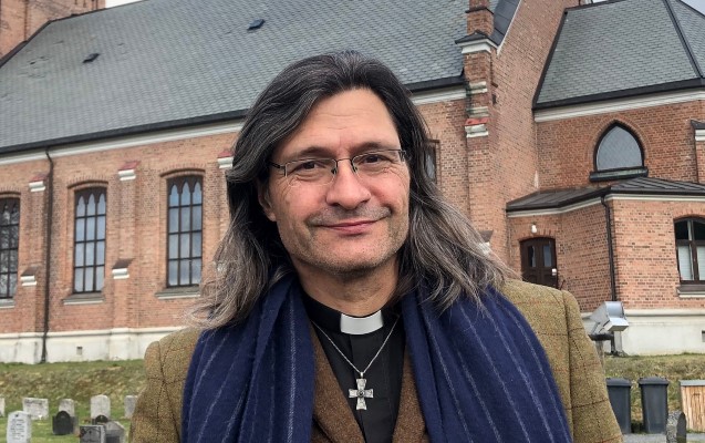 Prosten i Sør-Gudbrandsdal Tor Even Fougner (57) er en av kandidatene som er nominert til ny biskop i Hamar av Hamar bispedømmeråd. Foto: Per Ivar Henriksbø/GD