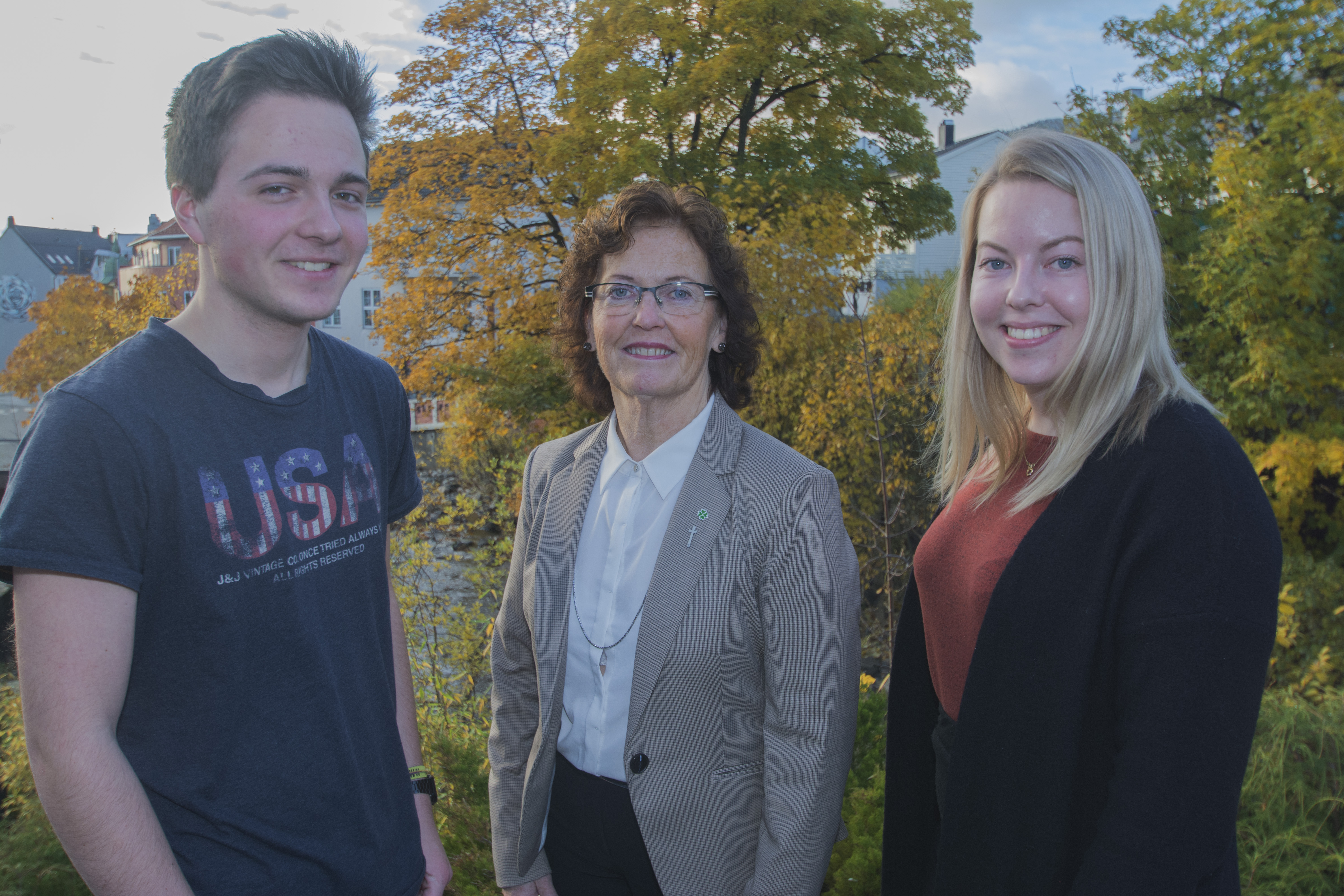 Besøk fra ungdommens kirkemøte