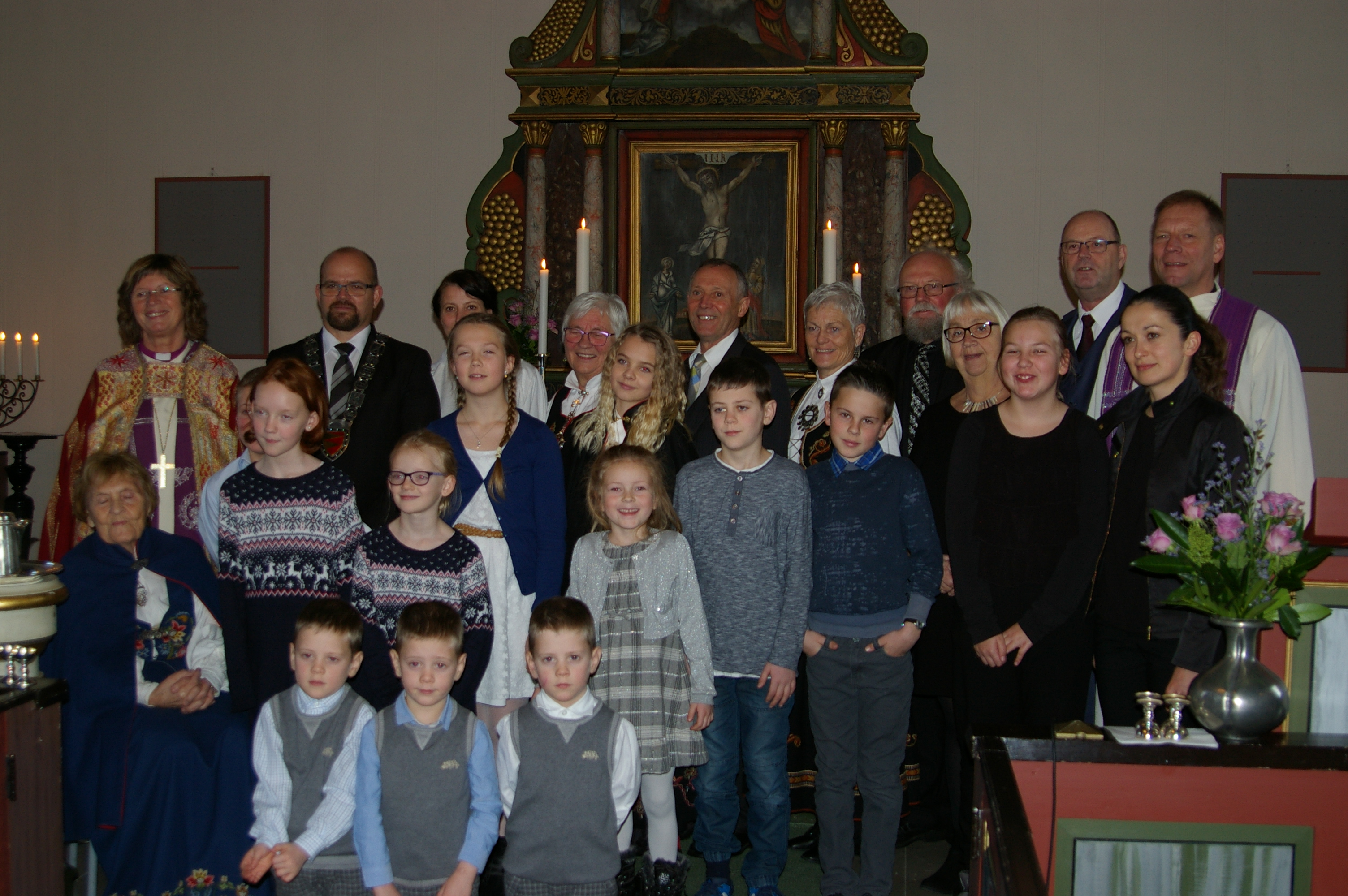 150-årsjubileum for Fiksdal kyrkje