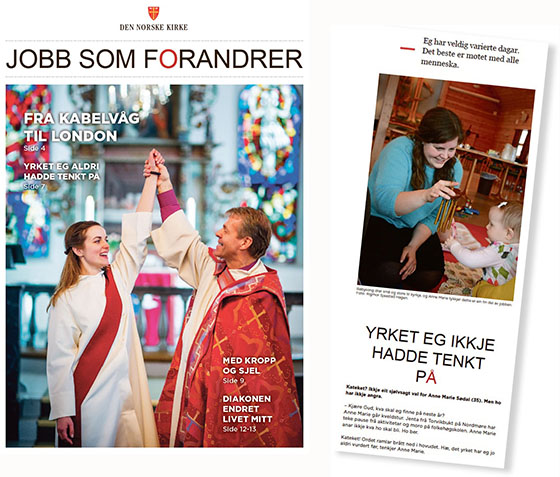 Fortel om jobbar som forandrar