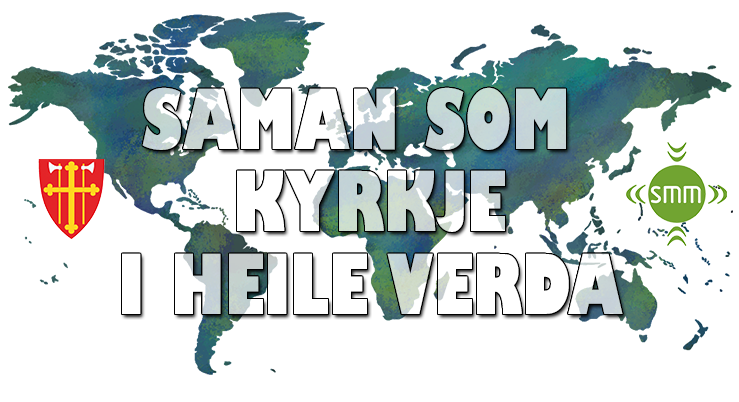 «SAMAN SOM KYRKJE I HEILE VERDA» er Møre bispedøme sin solidaritetsaksjon under korona-pandemien, og går i tidsrommet frå pinse til jonsok 2020. 