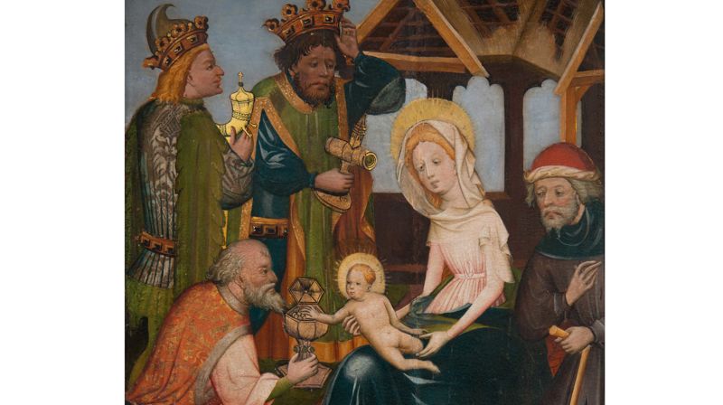 Illustrasjonsbilde: fra alterskapet i Sande kirke. Foto: Håkon Vestnes