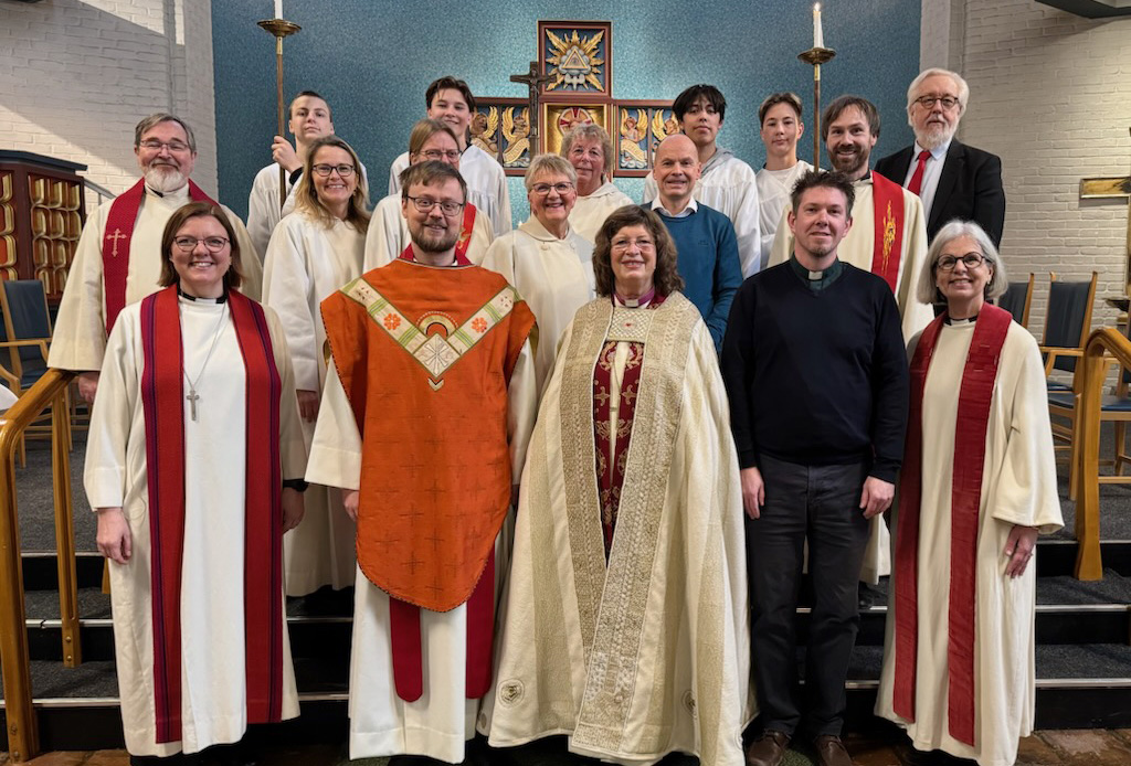 Vigsling av ny kapellan i Molde domkirke