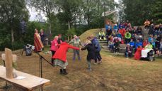 På Rastakalv på Frei ble det en "før-feiring" av Kristiansunds 275-årsjubileum, med fellesskap, kultur, aktiviteter og bespisning.