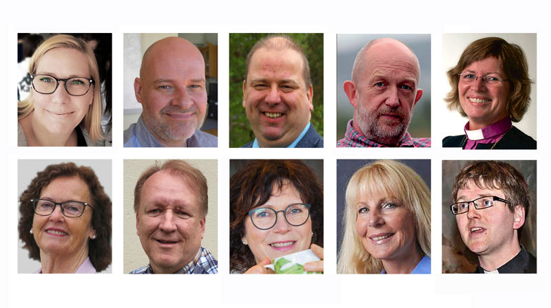 Øverst frå v. Therese Kristin Utgård, Ole Martin Grevstad, Olav Myklebust, Olav Rønneberg, Ingeborg Midttømme. Nederst fra v. Ann-Kristin Sørvik, Frode Rabbevåg, Rikke Elisabeth Grevstad Kopperstad, Monika Tettli, Arne Moltubak.