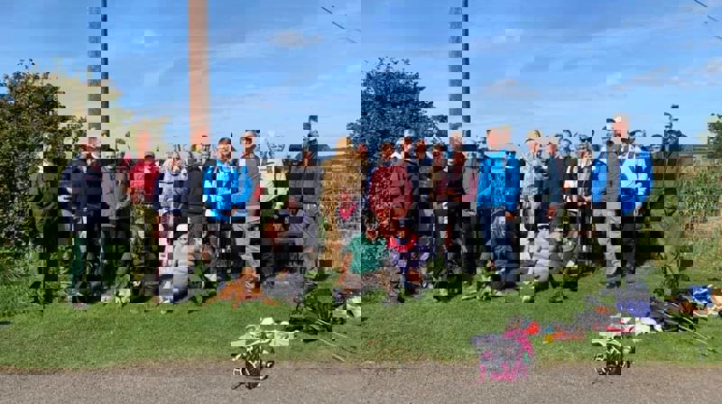 Prestar på studietur i England