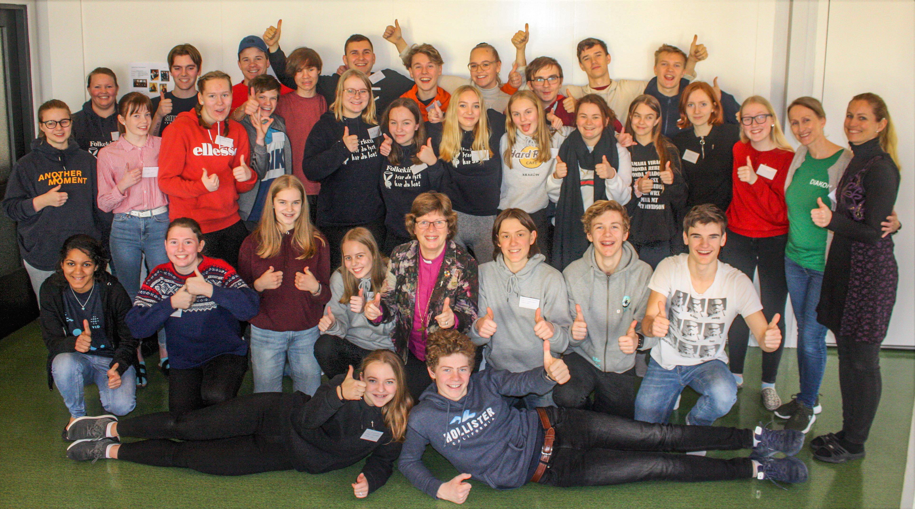 Ungdommar i kyrkja i Møre samla til ungdomsting på Vestnes i mars 2019. No vil bispedømerådet høyre meir om ungdomssatsinga i kyrkja.