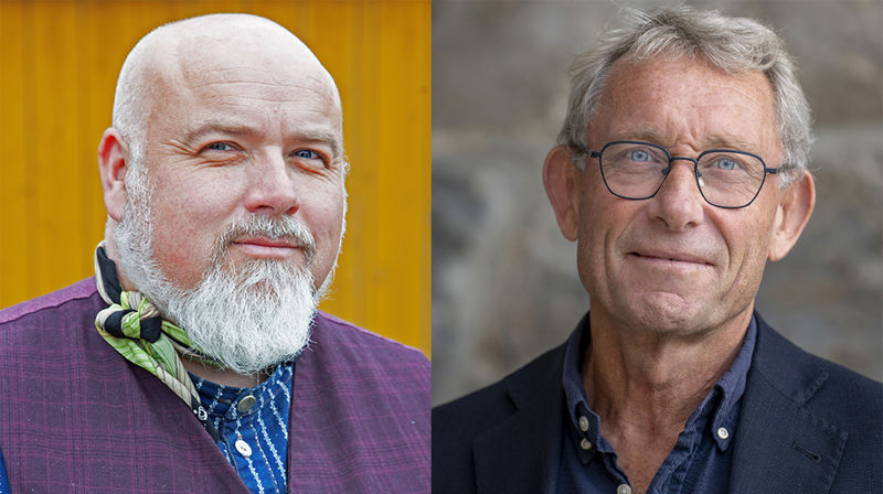 Leder i Nidaros bispedømmeråd Jon Fredrik Skauge (t.v) og stiftsdirektør Steinar Skomedal ønsker representanter fra alle fellesråd og menighetsråd på plass til Samråd på Stjørdal lørdag 7. mars.