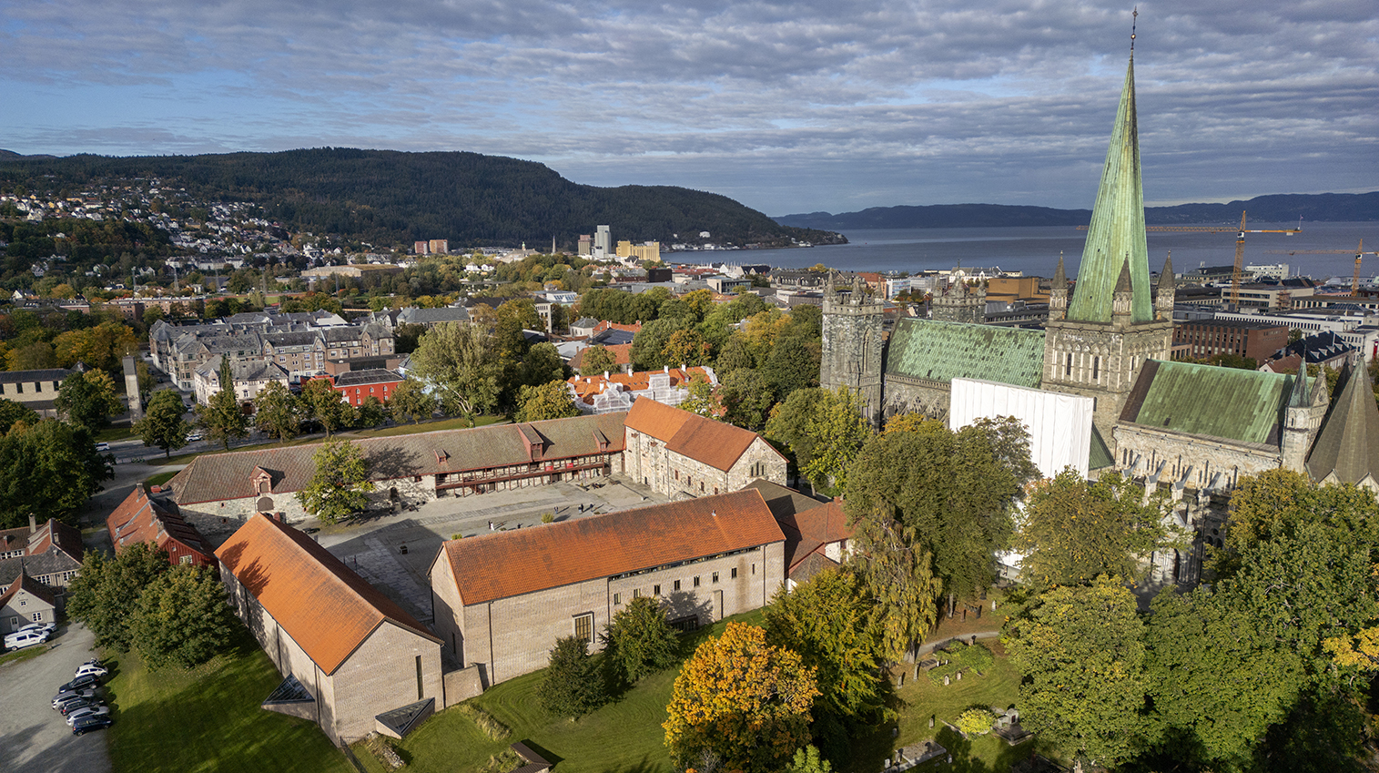 Erkebispegården i Trondheim. Foto: Gorm Kallestad/NTB