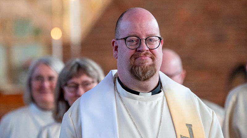 Sven Becker er ny prost i Namdal (Foto: Ole Morten Olufsen)