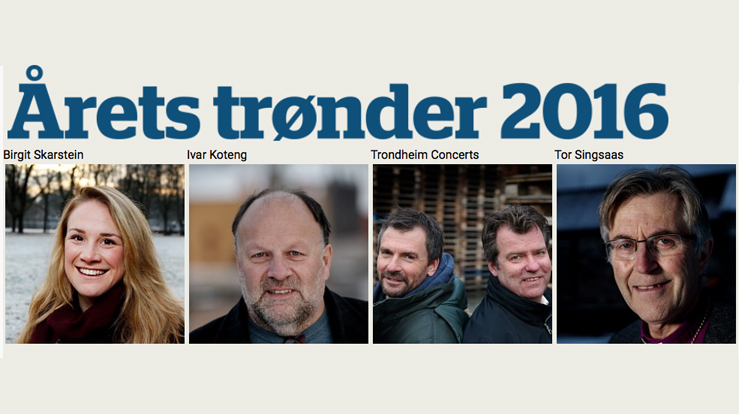 Nominert til Årets trønder 2016