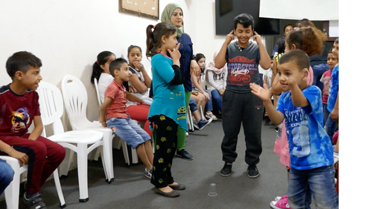 Ranheim menighet hjelper barn fra Syria og Irak som nå lever i Libanon. Mange lider av krigstraumer