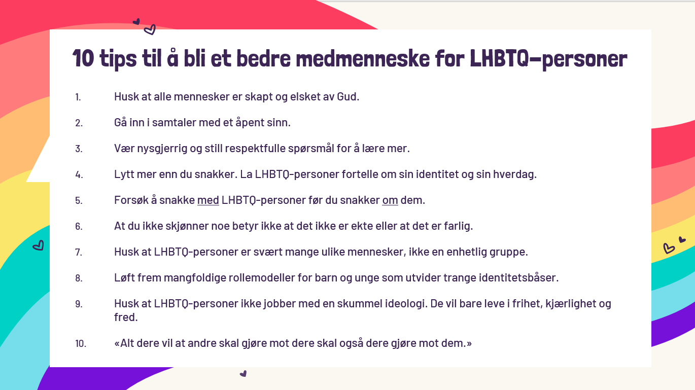 Dette er plakaten som kapellan Kristina Bjåstad har tatt initiativ til. 