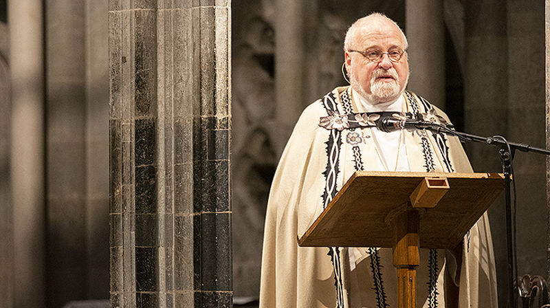 Konstituert preses, biskop Atle Sommerfeldt.