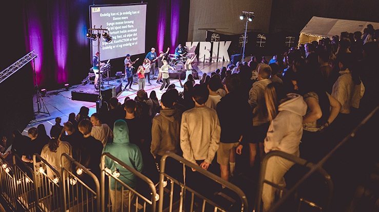 KonfAction i Trøndelag for aller første gang. Den første regionale konfirmantleiren i Stjørdal ble en suksess. (Foto: Gaute Ulltang, KRIK)