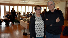 Anita Brevik og Iver Kleive delte rundhåndet med faglige erfaringer til kantorer og kirkemusikere i Nidaros. (Alle foto: Magne Vik Bjørkøy)