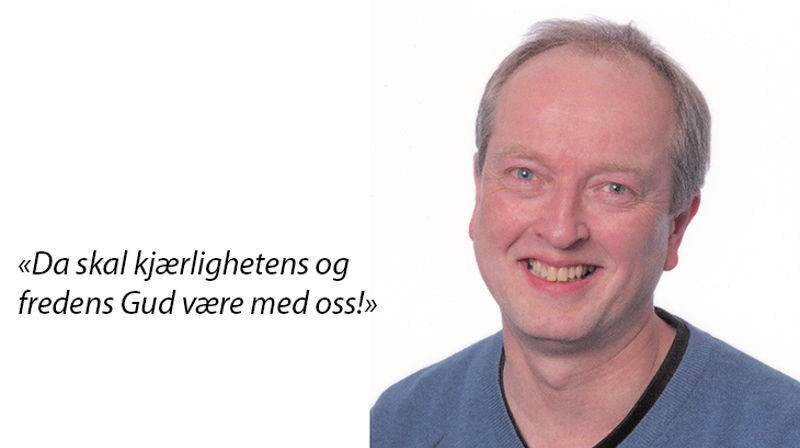 Kjærlighetens og fredens Gud