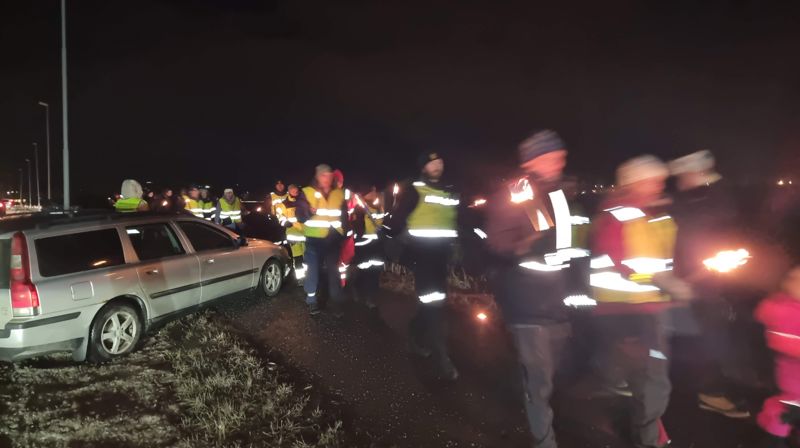 Lys til ettertanke: Biskop Herborg deltok på minnemarkering i Verdal